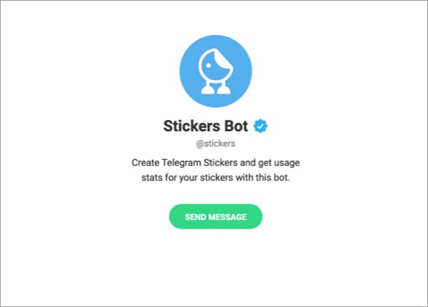 Stickers bot for Telegram