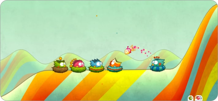 Tiny Wings one-handed game for iPhone and iPad