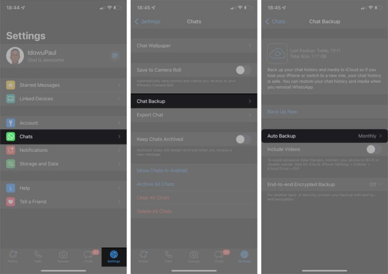 How to fix WhatsApp not backing up to iCloud iGeeksBlog