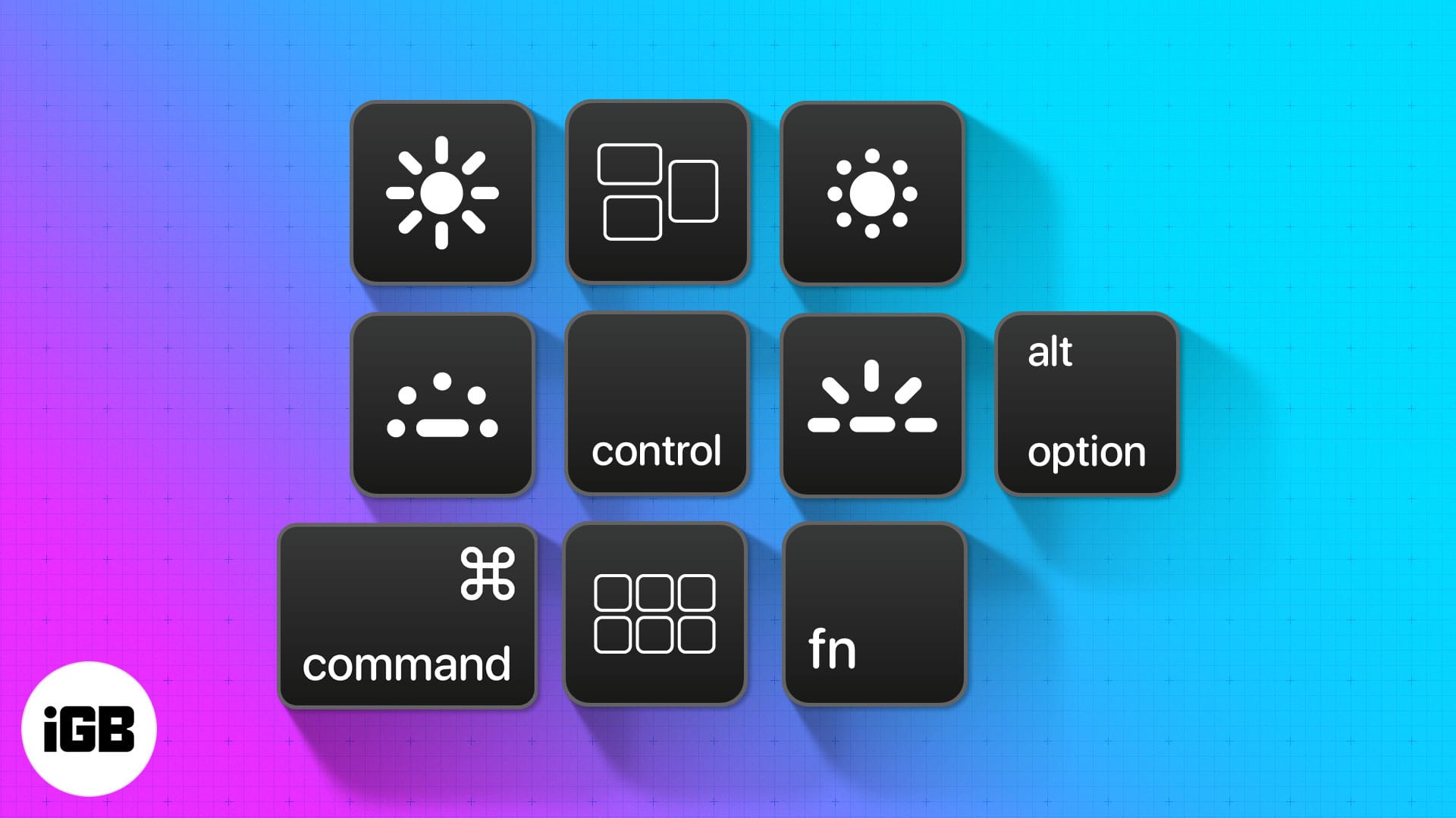 mac keyboard symbols chart