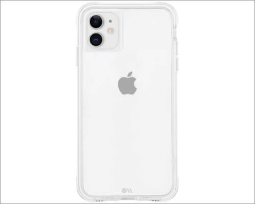 case-mate tough collection clear case for iphone 11