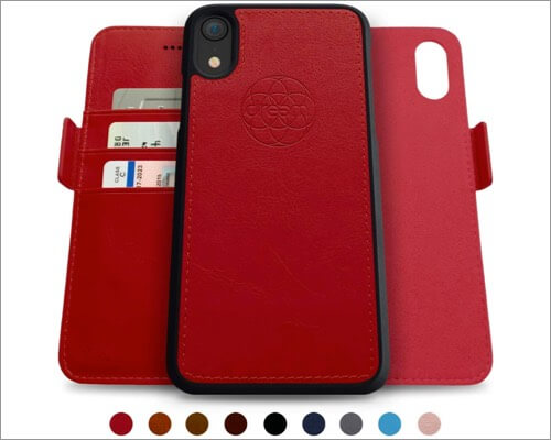 dream fibonacci 2-in-1 wallet-case for iphone xr