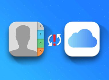 iPhone Contacts not syncing with iCloud