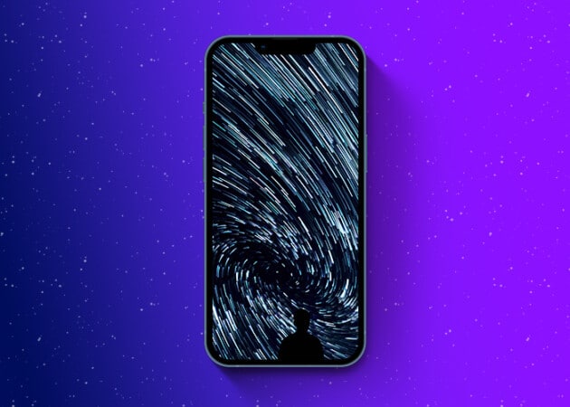 iPhone aesthetic galaxy wallpaper