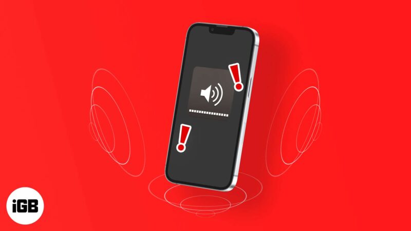iPhone speaker not working