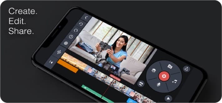 kinemaster iphone and ipad video editing app screenshot