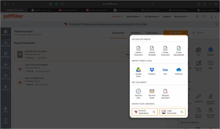 pdfFiller review  One software to solve all your PDF problems  - 78