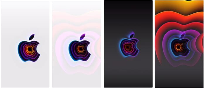 Apple Peek performance event live wallpaper