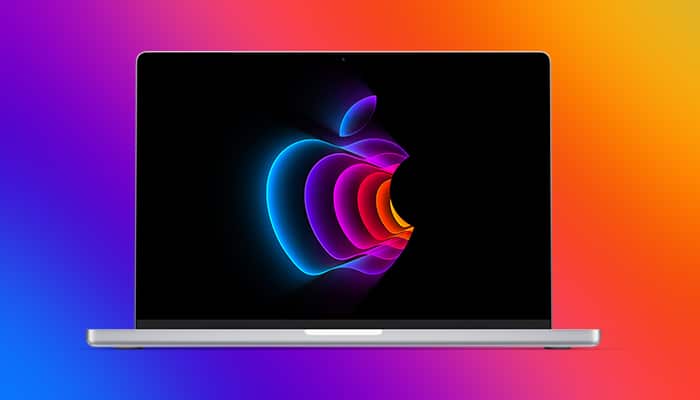 Apple event background for Mac