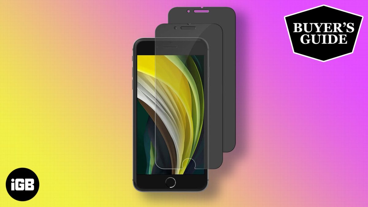 Best iphone se 2022 screen protectors