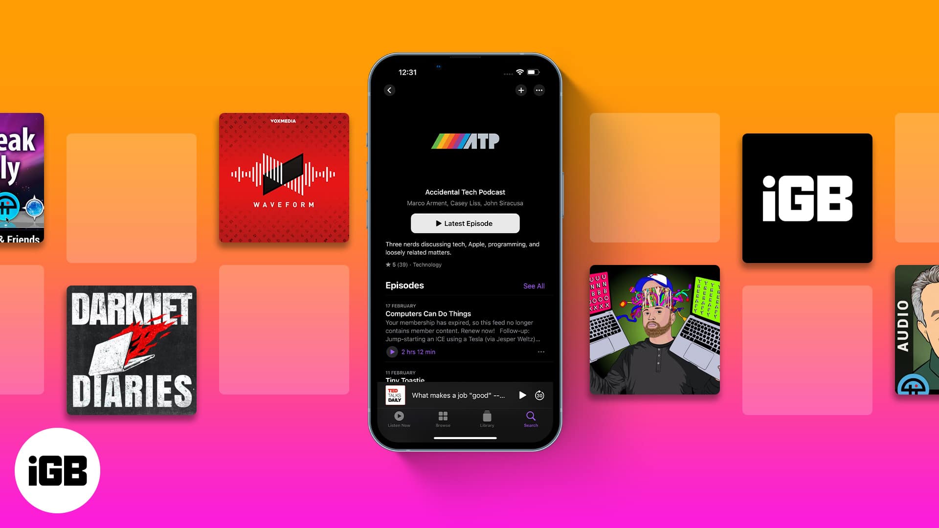 Best podcasts for apple and tech enthusiasts on iphone ipad and mac