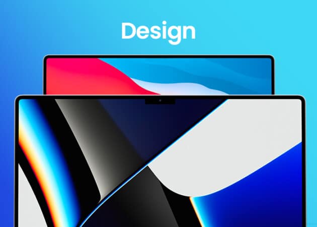 Design of MacBook Pro and MacBook Air