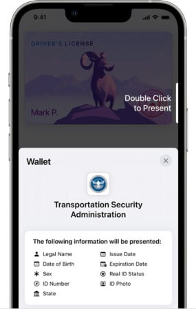Display your driver's license or state ID in Apple Wallet