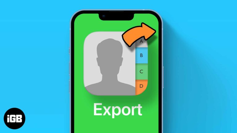How to export iphone contacts as vcf or excel