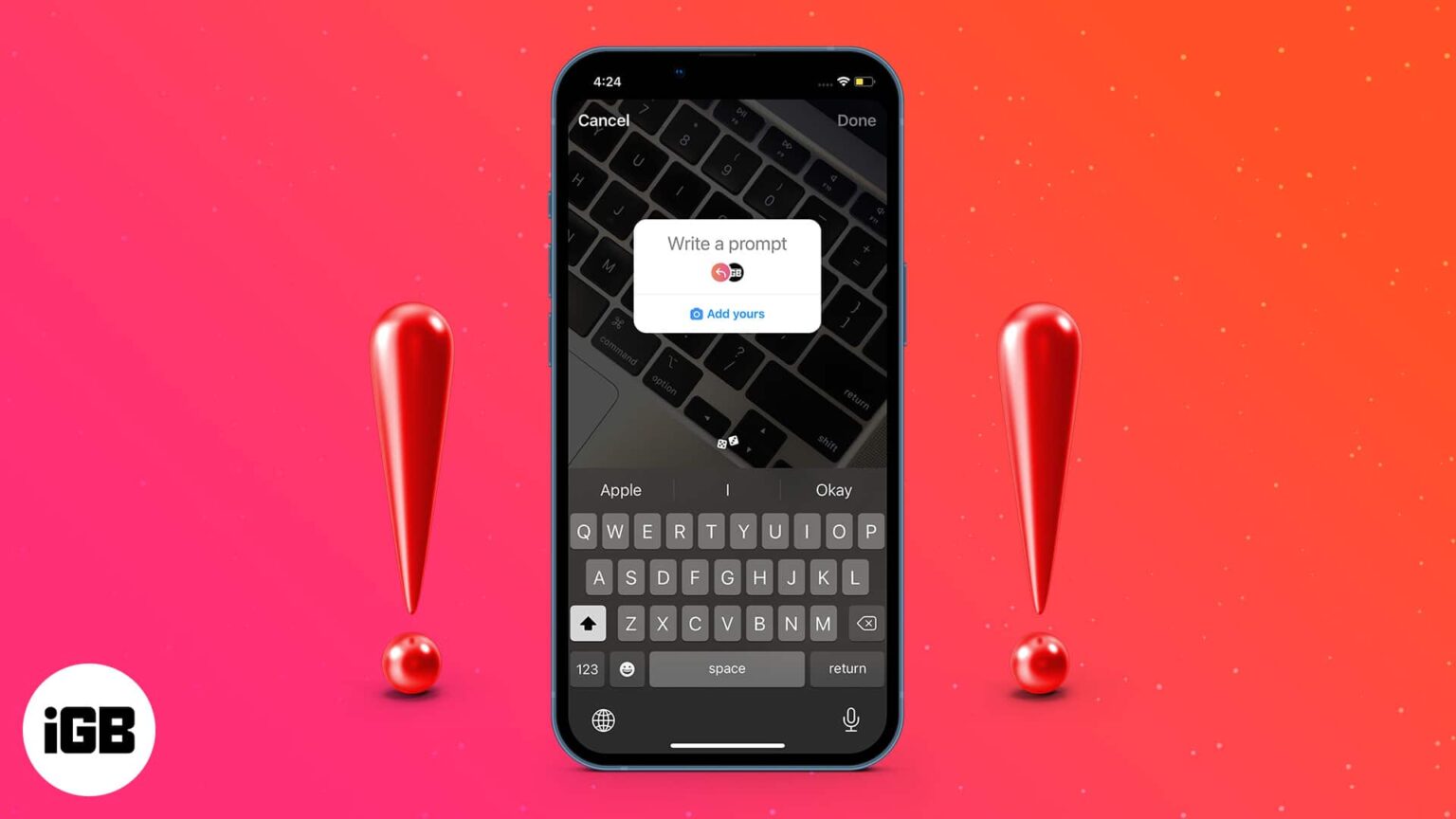 How to fix Instagram “Add Yours” sticker not working on iPhone iGeeksBlog
