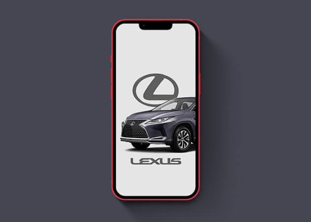 Lexus car wallpaper for iPhone