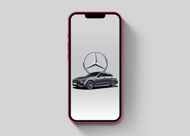 Mercedes car wallpaper for iPhone