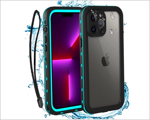 Saupsitnz Designed for iPhone 13 Pro Max Waterproof Case
