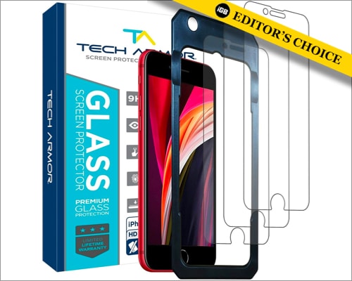 Tech Armor tempered glass for iPhone SE 2022
