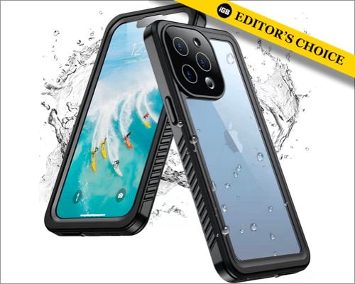 Temdan Compatible with iPhone 13 Pro Max Waterproof Case