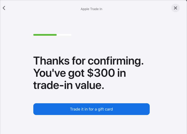 Trade-in your iPhone with Apple.com