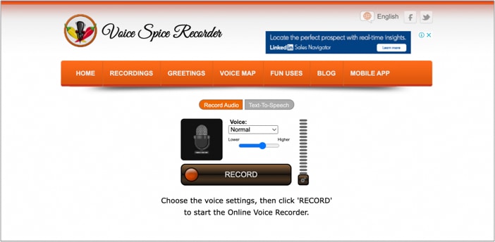 Voice Spice voice changer for Mac