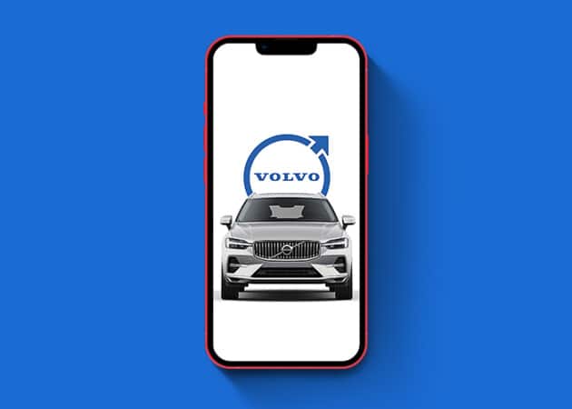 Volvo car wallpaper for iPhone