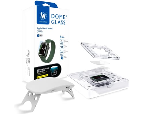 Whitestone Dome Glass for Apple Watch Series 7