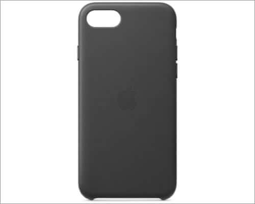 apple iphone se 2020 leather case