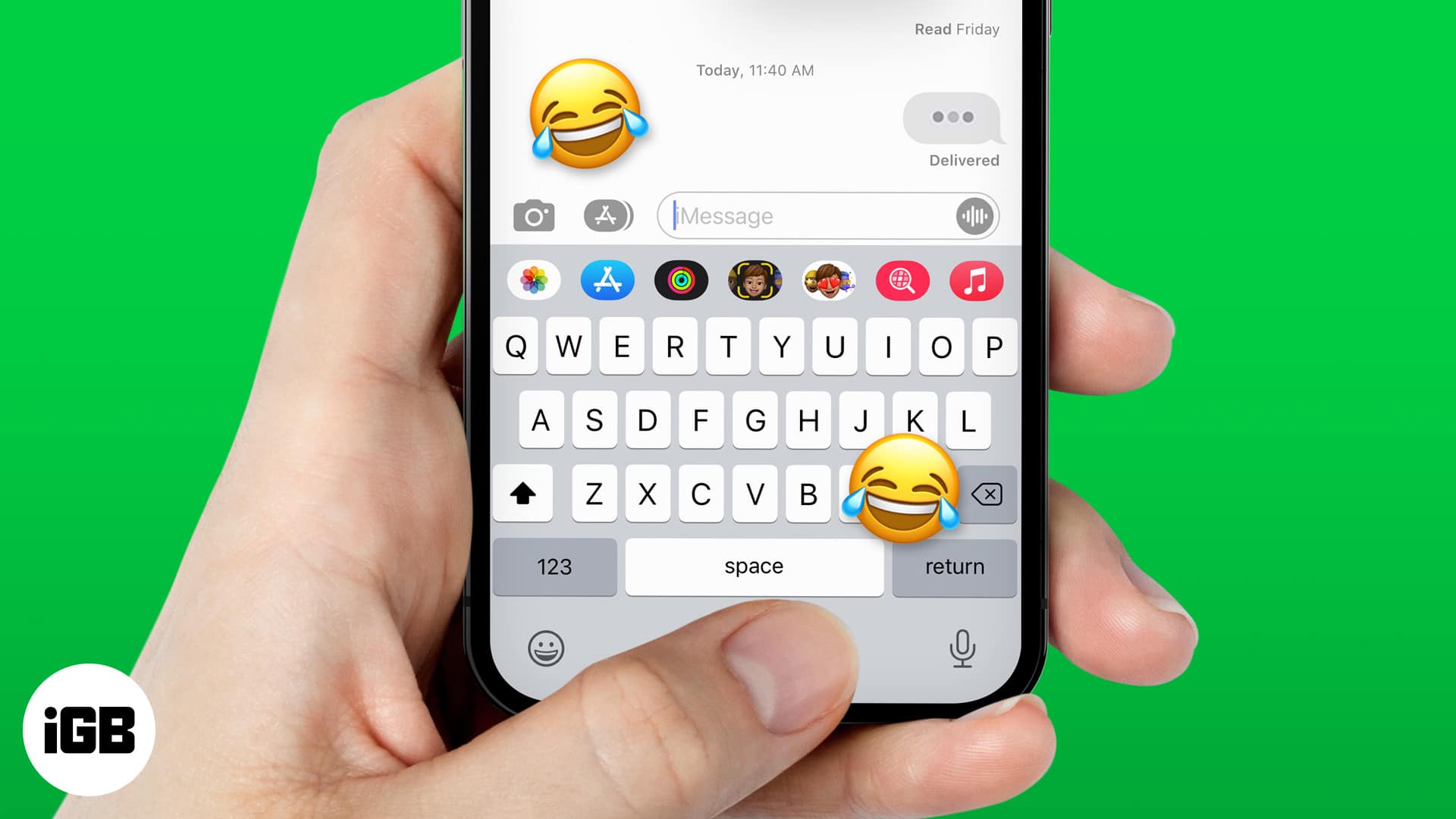 Cool imessage typing gif prank on iphone