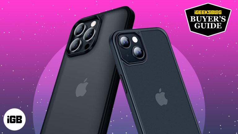 Best cases for iPhone 13 and iPhone 13 Pro in 2024