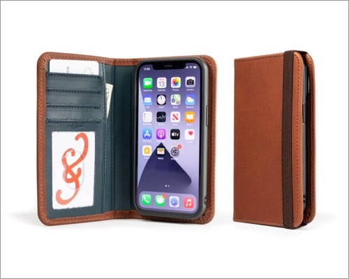 pad&quill iphone 13 folio case