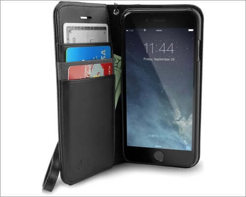 smartish folio wallet case for iphone se 2020