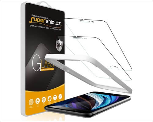 supershieldz screen protector for iphone se 2020