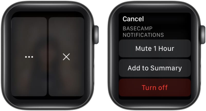 Disable app notifications on Apple Watch