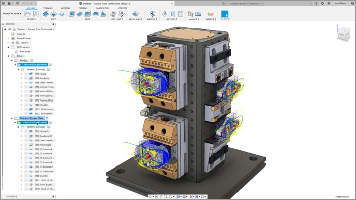 Fusion360 cloud-based 3D modeling software