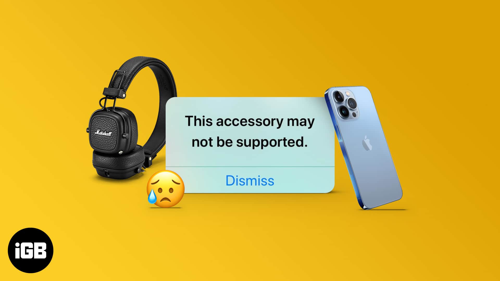 How to fix this accessory may not be supported on iphone and ipad