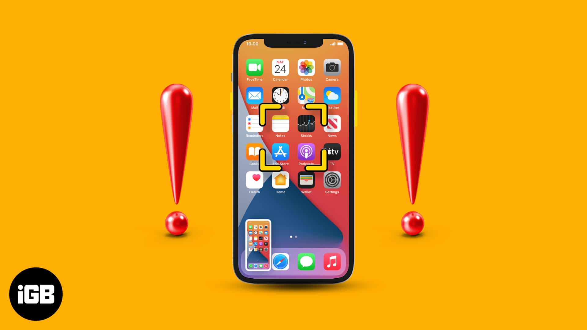How to fix screenshot not working on iphone and ipad