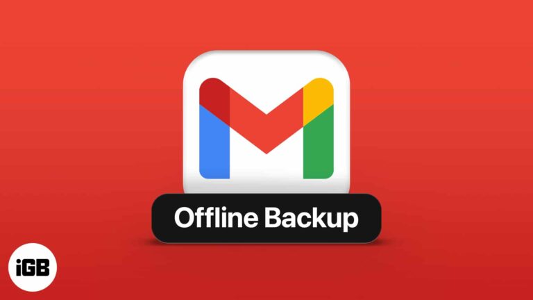 How to save an offline backup of all Gmail emails