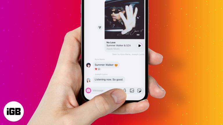 How to share song clips with friends on Instagram using iPhone