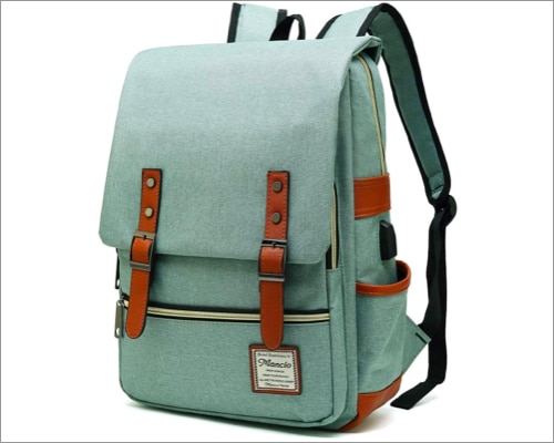 MANCIO Slim Laptop Backpack for Mac