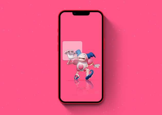 Mr-Mime Pokemon iPhone wallpaper