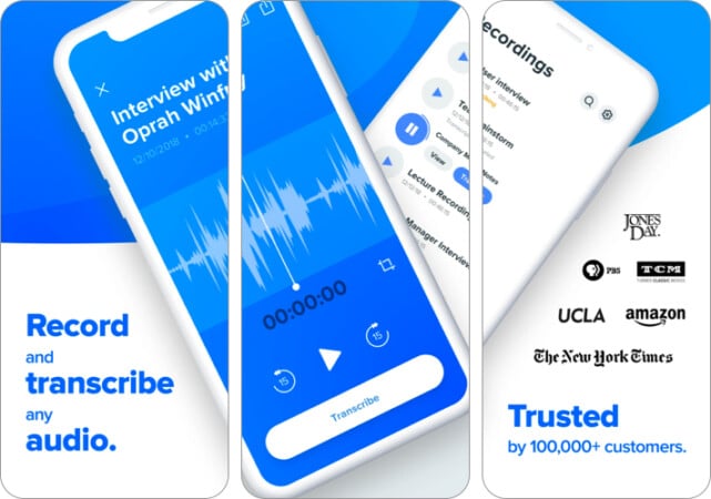 Rev Voice Recorder  Memos app for iPhone