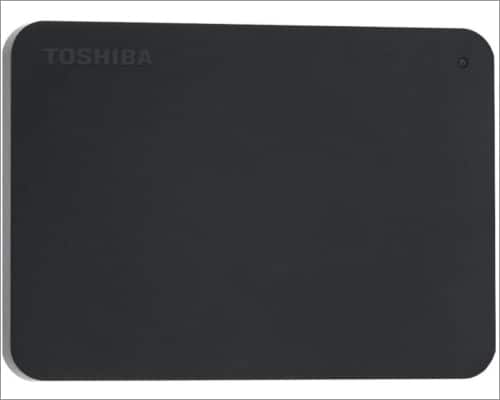 Портативный внешний жесткий диск Toshiba Canvio Basics емкостью 1 ТБ для iPad