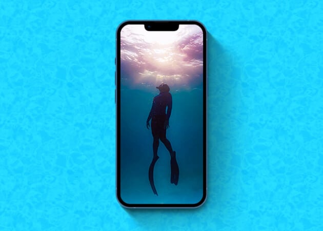 Underwater ocean wallpaper iPhone