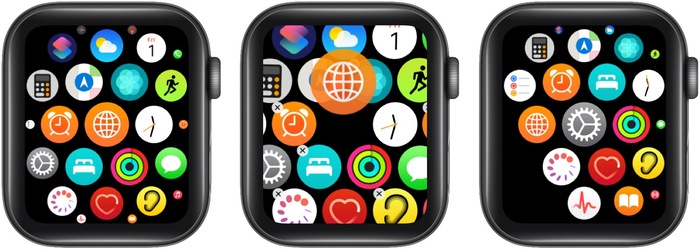 Be creative when editing Apple Watch Home Screen app layout