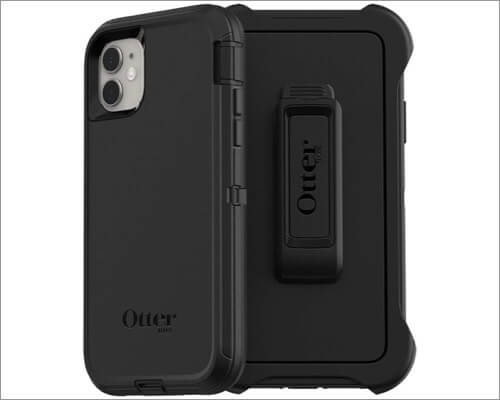otterbox defender series belt clip case for iphone 11