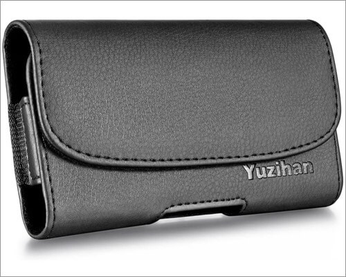 yuzihan leather belt holster pouch for iphone xr