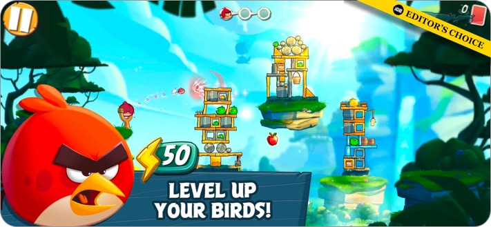 Angry Birds 2 Arcade game for iPhone and iPad