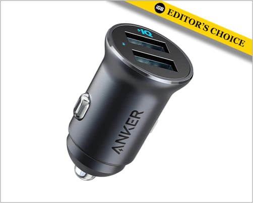 Anker PowerDrive 2 car charger for iPhone